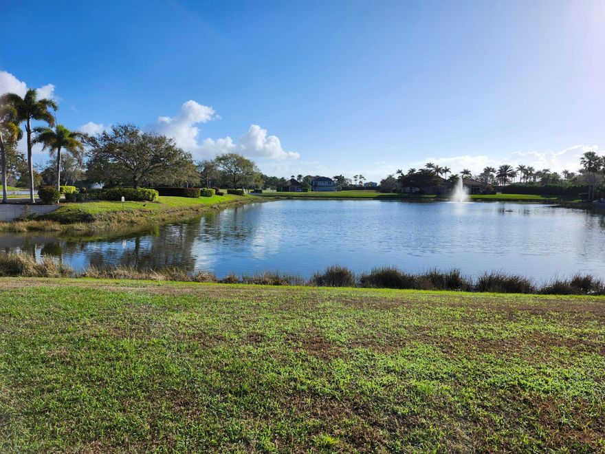 Easterly exposure building lot. Pretty lake views with fountains & visiting birds. Within the luxury gated Tesoro Club, near the Tesoro Swim & Racquet Club. Build with any of the approved Tesoro custom home builders. No set time frame to build. Great value! Neither social or golf memberships are required, however wonderful resort style facilities are available if Buyer wishes to join.