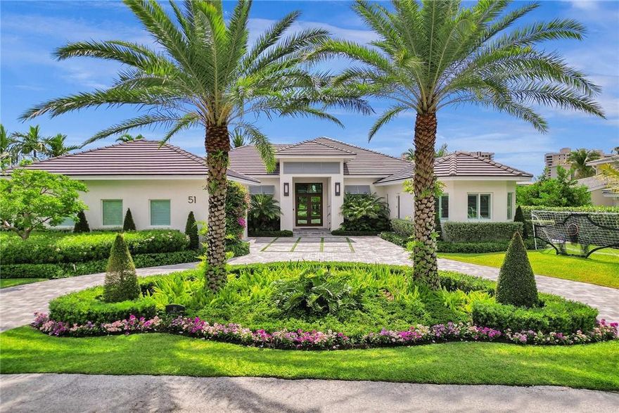 Welcome to a Luxurious Oasis nestled within the coveted neighborhood of Sea Ranch Lakes. This stunning ranch-style 4270 single level home boasts 4 bedrooms, 4.5 baths+office space. The open floor plan seamlessly blends modern sophistication with timeless charm, creating an inviting atmosphere perfect for both relaxation and entertainment. The 4 bedrooms offer generous space, allowing everyone to find their own sanctuary. The master suite is a haven of tranquility, featuring a private en-suite bath, ample closet space, and large windows that bathe the room in natural light. The remaining bedrooms provide comfort and privacy for family members or guests. Sub Zero appliances & Gas Wolf cooktop w/double ovens, salt chlorinated & heated pool w/ sun shelf, whole house 45K generator, 2AC Units.