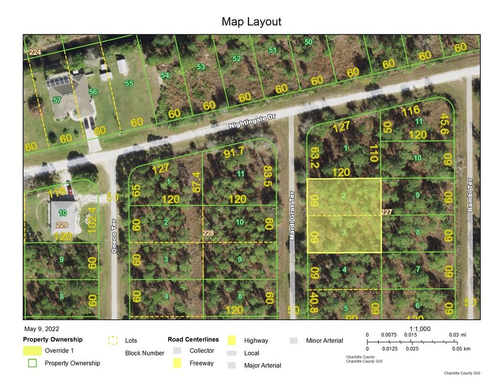 Double lot (2 lots together) to build your next home in popular Tropical Gulf Acres! Be part of an up and coming neighborhood that's centrally located! Close to I-75 & US-41, 10 minutes to downtown Punta Gorda and 10 minutes to Cape Coral! For the most detailed information please visit the Charlotte County Property Appraiser website. Lot ID# 422311312002