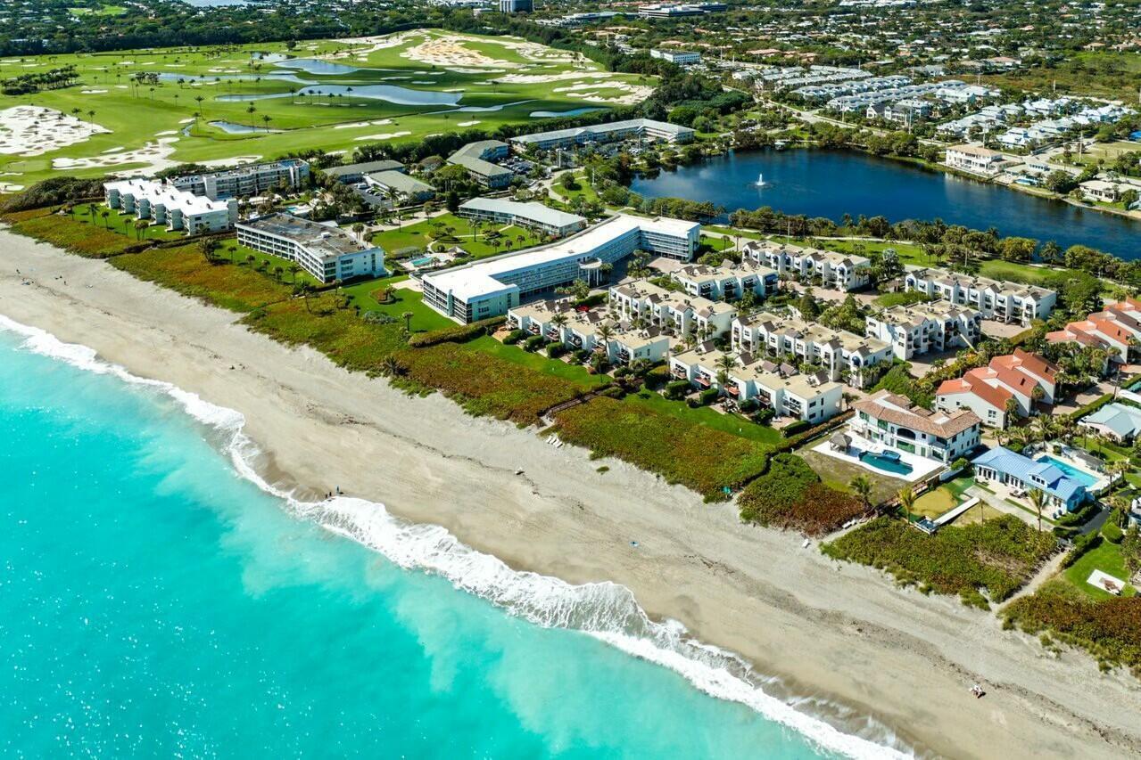 NOW AVAILABLE FOR 2025/26 SEASON! Enjoy your own private oasis nestled in the heart of beautiful Juno Beach! Rare opportunity to lease this spacious 3-story townhome in an oceanfront community with private beach access just steps away. Enjoy time at the beach or take a stroll around Pelican Lake just outside the community gate. This exceptionally clean & meticulously maintained townhome is tastefully decorated with a minimalistic coastal vibe & fully equipped for your stay in sunny Florida. 1st floor great room opens to a large patio for outdoor lounging and grilling. Second floor has eat-in kitchen, family room, dining room, half bath and large balcony. Third floor has 3 bedrooms, 2 full baths, 2 balconies & laundry. Cote de La Mar is a boutique community with only 39 residences.