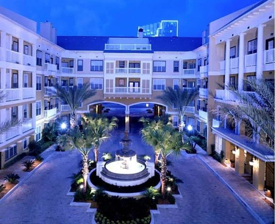 Welcome Home!  This rare to find 4th floor Corner unit has plenty of natural light and a cozy fireplace!          Park North at Cheney Place, is Pet friendly! This beautiful community north of Downtown Orlando offers resort style amenities including: 2 pools, fitness center, conference room, community room with billiard table, 2 fenced in dog exercise areas. Includes a deeded parking spot in a secured garage with additional spots available to rent. Your Monthly HOA includes Water & Sewer. Floor Plan and Pet Policy attached. Vacant and easy to show! This unit includes a deeded parking spot in a secured garage with additional spaces available to rent. Your monthly HOA includes water & sewer