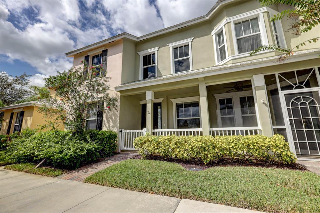 Great Townhome located in the heart of Tradition. 2/2/2 with Two large living areas, Large Master with second bedroom being its own private area and separated from the master, screened patio area and sweet front porch to sip your coffee on. Home has impact windows on all windows except the slider in back of home which has Hurricane shutters if needed. Cable, Internet, Lawn Care, Alarm, Pest Control included in rental amount. NO PETS PLEASE. GOOD CREDIT AND EMPLOYMENT A REQUIREMENT.Please register online.