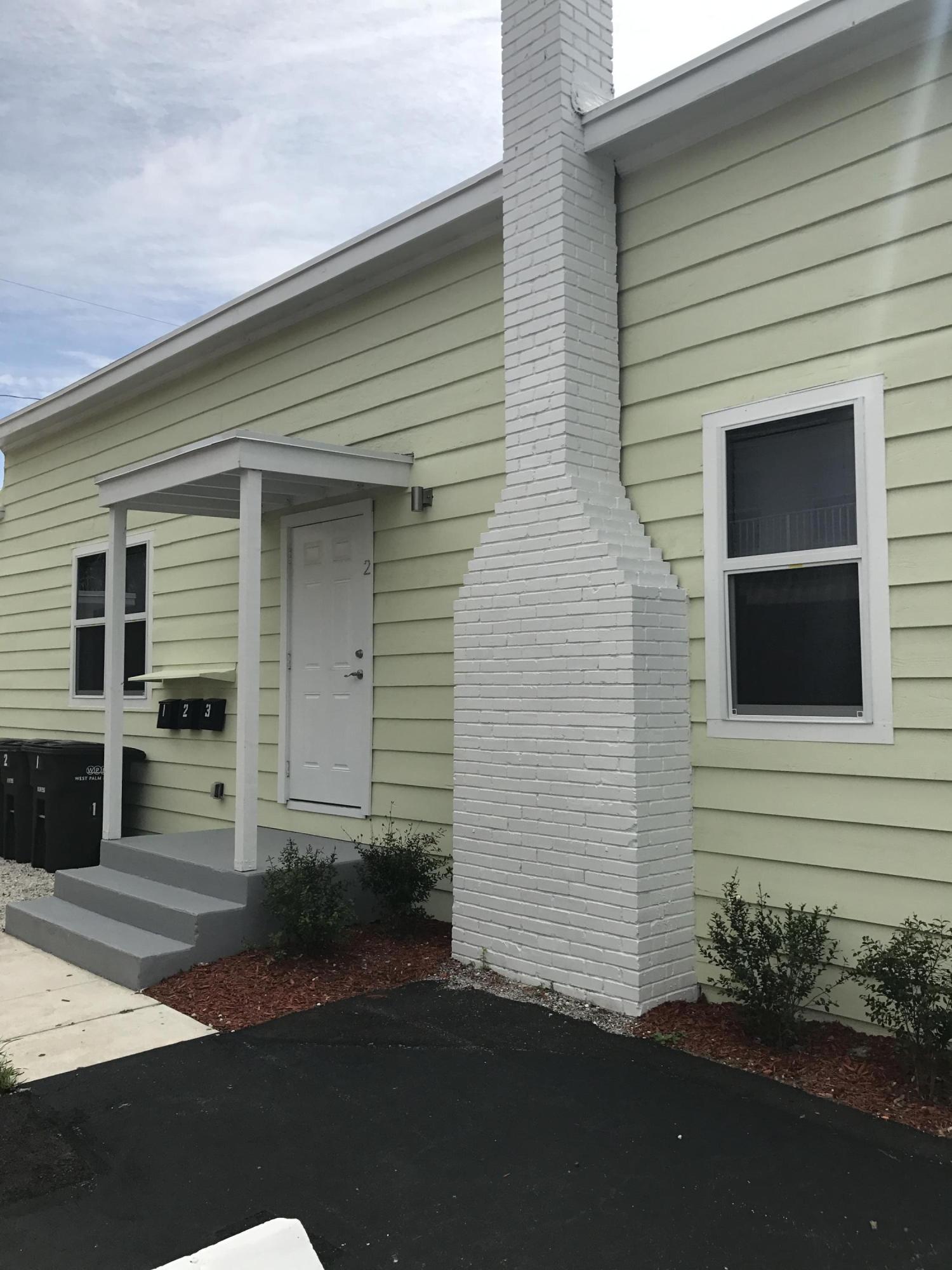 A unique opportunity to live in a BRAND NEW apartment steps from Antique Row in West Palm Beach. This is a true 2 bedroom 2 bathroom apartment with a master suite and walk in closet. The property has been completely renovated and everything is brand new. The Kitchen and living area offer an open floor plan, hardwood cabinets, granite countertops, new stainless steel appliance, and new GE washer and dryer (never used). Hurricane impact glass windows for energy efficiency and safety. Both bathrooms showers feature glass enclosures for added elegance. Conveniently located off Dixie Hwy and Southern Blvd; giving you access to downtown WPB, Palm Beach Island, PBI, PBA and more.