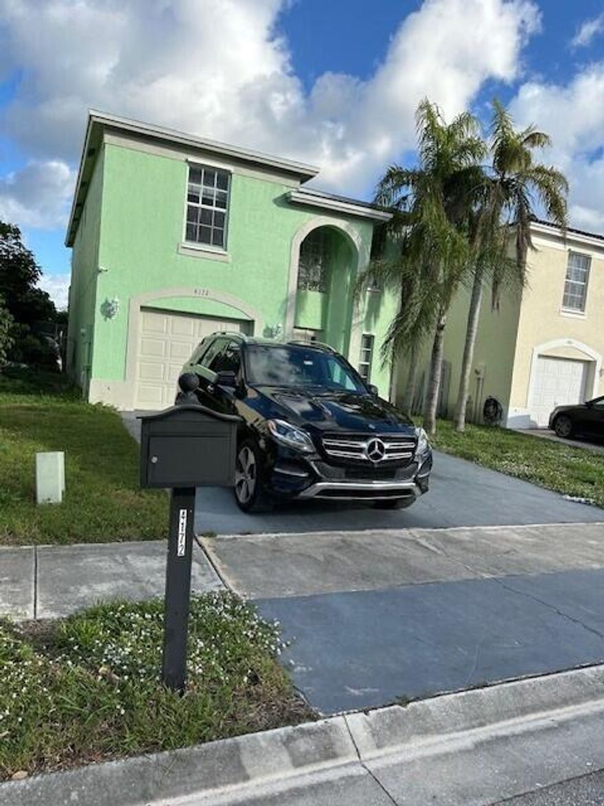 This is a beautiful family home with 3 bedrooms upstairs. Laundry upstairs, very huge kitchen with patio for children, large backyard.