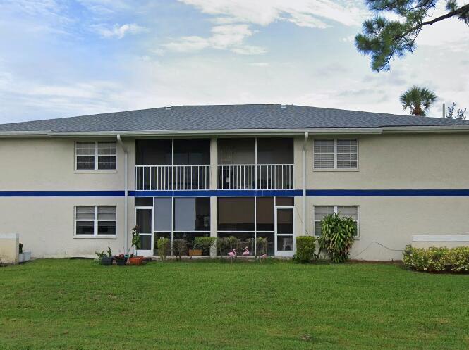 Discover the potential of this condo, has an unique opportunity for those with a vision of transform it into a personalized taste. This is a nice end unit with lake view, in the first floor. Beautiful 3 bedrooms and 2 bathrooms. It needs TLC. It has a newer air conditioner, complete remodeled guest bathroom. laundry closet inside the unit. Water is included with the HOA Fees. enjoy the community pool and club house, Strategic located, close to the Hospital, shopping centers, and has easy access to I-95, Turnpike, and Beaches.
