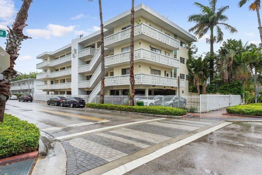 GREAT SOUTH BEACH STARTER STUDIO WITH ATTACHED GARAGE PARKING!  2ND FLOOR STUDIO WITH  SECURED GARAGE ASSIGNED SPACE.  JUST BLOCKS TO OCEAN DRIVE AND FABULOUS SOUTH BEACH.  YOU WILL LOVE THE AREA AND THIS BOUTIQUE BUILDING WITH ELEVATOR ACCESS TO UPDATED STUDIO.  FRESHLY PAINTED, KITCHEN WITH QUARTZ COUNTERTOPS-GAS RANGE, UNIT HAS MAIN LIVING AREA PLUS SEPARATE SMALLER AREA OUTSIDE OF KITCHEN FOR USE AS OFFICE/DINING.   KITCHEN HAS BALCONY WITH LUSH LANDSCAPED AREA.  LARGER BATHROOM WITH COMBO TUB-SHOWER - 2 CLOSETS -WALK IN AND ONE FOR LINENS, TOWELS & EXTRA STORAGE.  LAUNDRY ROOM.  BUILDING PASSED MILESTONE INSPECTION, AND COMPLETED  SIRS.   LOW MAINTENANCE INCLUDES RESERVES.  ALSO, EASE OF RENTING RIGHT AWAY FOR AN INVESTOR FINANCE OFFERS MUST HAVE A DU TO SUBMIT. Building has been scheduled to be completely repainted this February 2026Rentals in the studios are $1600-$1700