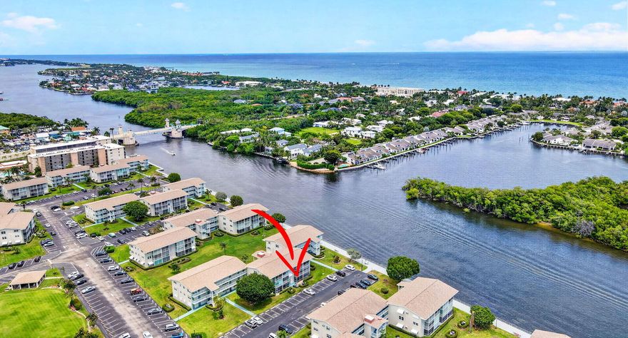 Welcome to Sterling Village, a sought-after 55+ waterfront community where affordability meets an unbeatable lifestyle along the Intracoastal. This charming ground-floor one-bed, one-bath unit offers the convenience of easy access and comes fully furnished, making it truly move-in ready. From your screened-in back patio, you can enjoy peaceful views of the Intracoastal, an everyday luxury at a price point that's hard to believe. Just steps from the building, you'll find your own private storage space, adding extra convenience. The community itself has been thoughtfully updated, featuring a brand-new fitness center, refreshed pool area, and a wide range of amenities including billiards, tennis, pickleball, and a library, offering an active and social lifestyle right outside your door.  The monthly HOA of $578 provides exceptional value, covering water, cable, internet, roof maintenance, building insurance, repairs, and reserves—giving you peace of mind with minimal upkeep. Located just 5 minutes from downtown Boynton Beach and 5 minutes from downtown Delray Beach, you're close to dining, shopping, and entertainment while still enjoying a serene waterfront setting. At $140,000, finding a property with Intracoastal views like this is virtually unheard of. This is an opportunity you don't want to miss.