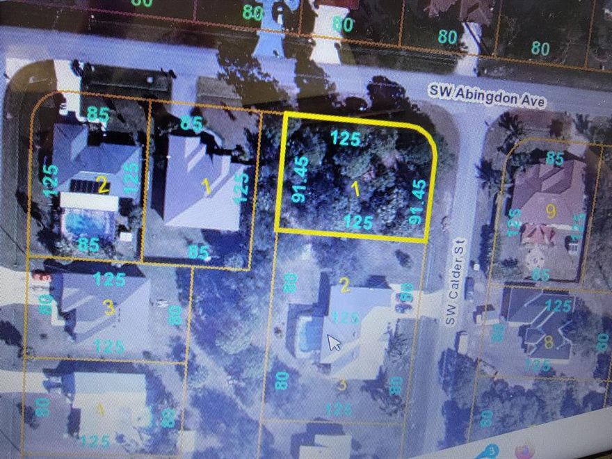 Nice oversized corner lot in a great neighborhood.