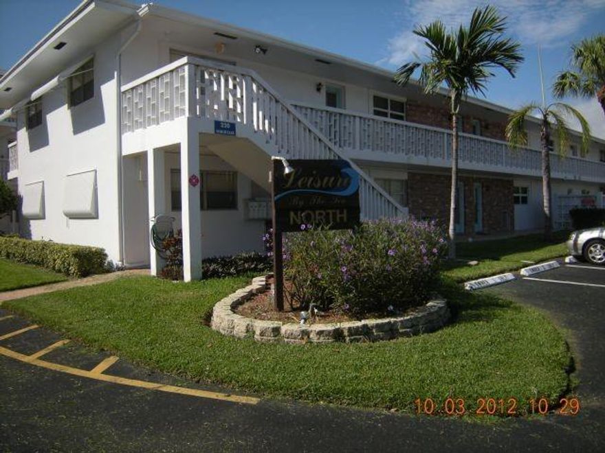 LOCATION, LOCATION, LOCATION, WALK TO EVERYTHING, BEACHES/SHOPS/RESTAURANTS, OR PICK UP THE LOCAL FREE BUS, TOTALLY REMODELLED, VERY REAR CORNER UNIT, CONVENIENT FIRST FLOOR LOCATION, TROPICAL GARDEN SETTING WITHSHUFFLEBOARD, POOL, AND JACUZZI, MUST SEE 55 YEAR PLUS COMMUNITY,LAND LEASE TILL 2065, TENANT OCCUPIED TILL MARCH 28TH