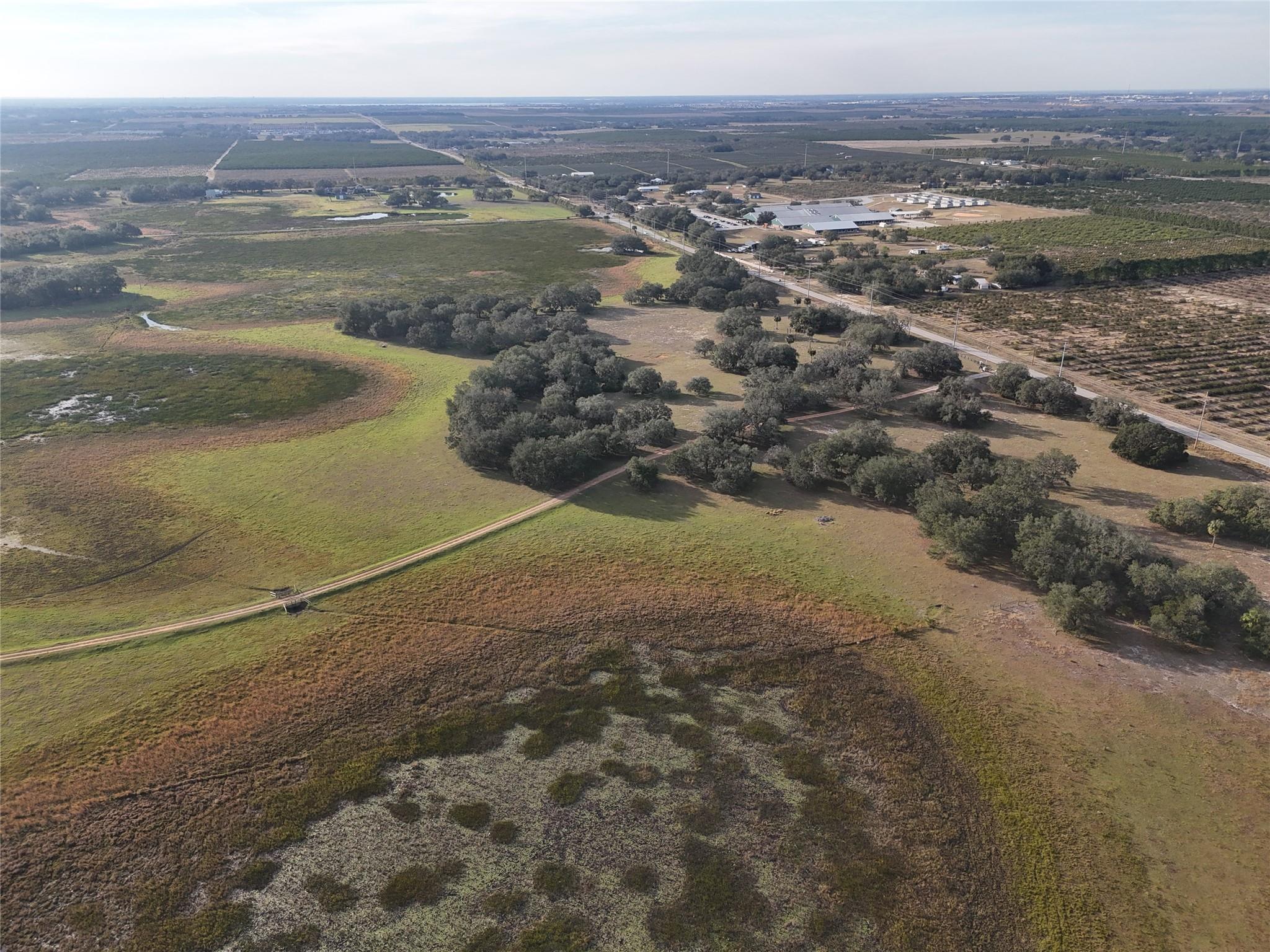 This exceptional 523-acre land, comprised of 12 contiguous parcels, presents a lucrative opportunity for developers and investors. Located in one of Florida’s fastest-growing counties, Polk County, in the Tampa-Orlando corridor, it offers a prime location for large-scale development. The land includes 91 acres of wetland, adding a unique feature for environmental preservation or recreational use.
The property boasts direct road frontage on Jennings Road. This vast tract of land offers abundant space for large-scale projects, making it a great investment for developers looking to capitalize on the booming Central Florida market. Whether you're planning a master-planned community, commercial hub or recreational space, the property provides a flexible canvas with immense opportunity.