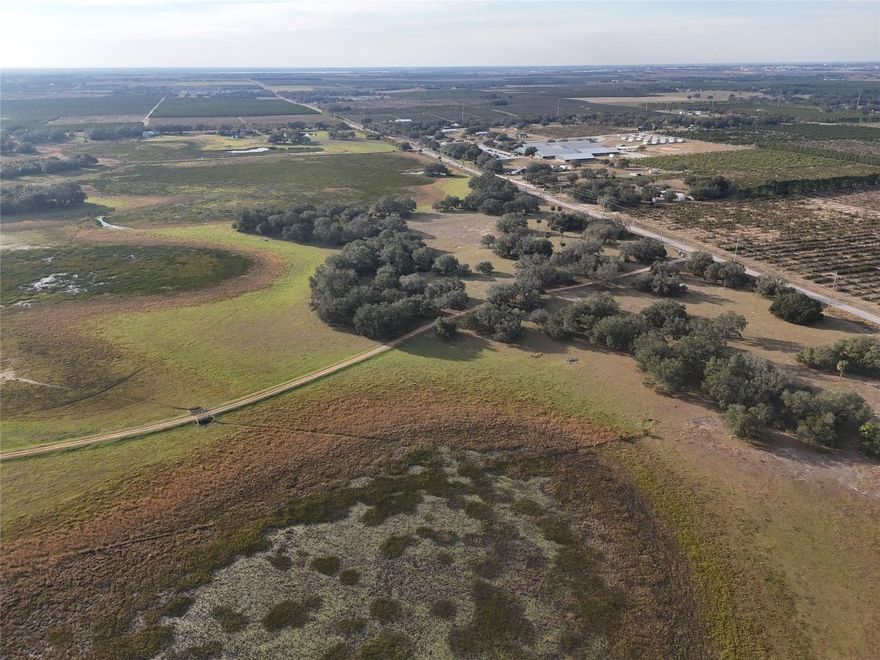 This exceptional 523-acre land, comprised of 12 contiguous parcels, presents a lucrative opportunity for developers and investors. Located in one of Florida’s fastest-growing counties, Polk County, in the Tampa-Orlando corridor, it offers a prime location for large-scale development. The land includes 91 acres of wetland, adding a unique feature for environmental preservation or recreational use.The property boasts direct road frontage on Jennings Road. This vast tract of land offers abundant space for large-scale projects, making it a great investment for developers looking to capitalize on the booming Central Florida market. Whether you're planning a master-planned community, commercial hub or recreational space, the property provides a flexible canvas with immense opportunity.