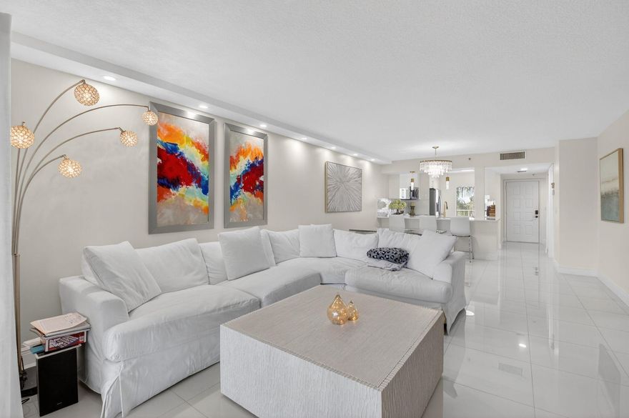 MUST SEE BEAUTIFULLY UPDATED GEORGEOUS SPACIOUS 2BR/2BATH CONDO WITH LAKEVIEW FROM SCREENED IN LANAI, PRISTINE LIGHT AND AIRY IN THE 
55 + VERY DESIREABLE HUNTINGTON LAKES COMMUNITY
IN DELRAY BEACH! HIGHEND UPDATES INCLUDE NEUTRAL PORCELAIN FLOORING, QUARTZ  COUNTERS W GOLD VEIN DETAIL! OPEN KITCHEN WHITE GLOSS CABINETS AND GOLD BRUSHED HARDWARE! SPA INSPIRED BATHROOMS BOAST THE SAME QUARTZ COUNTER VANITIES AND GOLD HARDWARE, ELEGANT PORCELAIN FRAMELESS SHOWERS! NEWER APPLIANCES, AC-2023/WH-2002, 2 BIG WALK IN CLOSETS, GUARD GATED, 50,000 SQ FT NEWLY RENOVATED CLUBHOUSE WITH 600 SEAT THEATRE! INDOOR AND OUTDOOR pools, fitness center, tennis, pickleball, billiard room, state of art fitness center, card and computer rooms, bocce,barbecues minutes from shopping, dining, and downtown Delray ALL FURNISHINGS NEGOTIABLE WITH REASONABLE OFFER INCLUDING FLOATING FIREPLACE AS WELL AS SOME WALL ART.

PROFESSIONAL PHOTOS TO BE READY AND UP ON MLS ON 2/25/26