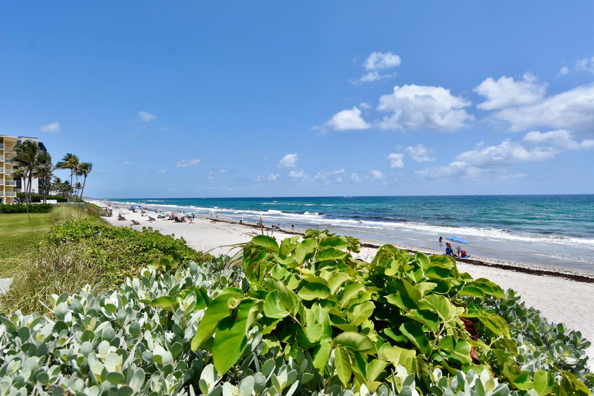 Gorgeous First Floor Unit , Steps to the Ocean with a Huge 500+ sq ft Private Patio. 2 Garage Parking Spaces, All Common Areas have been Updated. 2 Bedroom , 2 1/2 Bathrooms 9 Ft High Ceilings, Plantation Shutters , Gourmet Kitchen, Large Main Bedroom with a Huge Bathroom and Walk in Closet. Extra Large Living Room, Separate Dining Room, Full size Washer Dryer.Amenities include a Party Room with Kitchen and a Gym over looking the Resort Style Heated Swimming Pool .Assessments have been Paid by the Sellers.This is your opportunity to have your own Home on the Ocean! Please Schedule an Appointment Today!