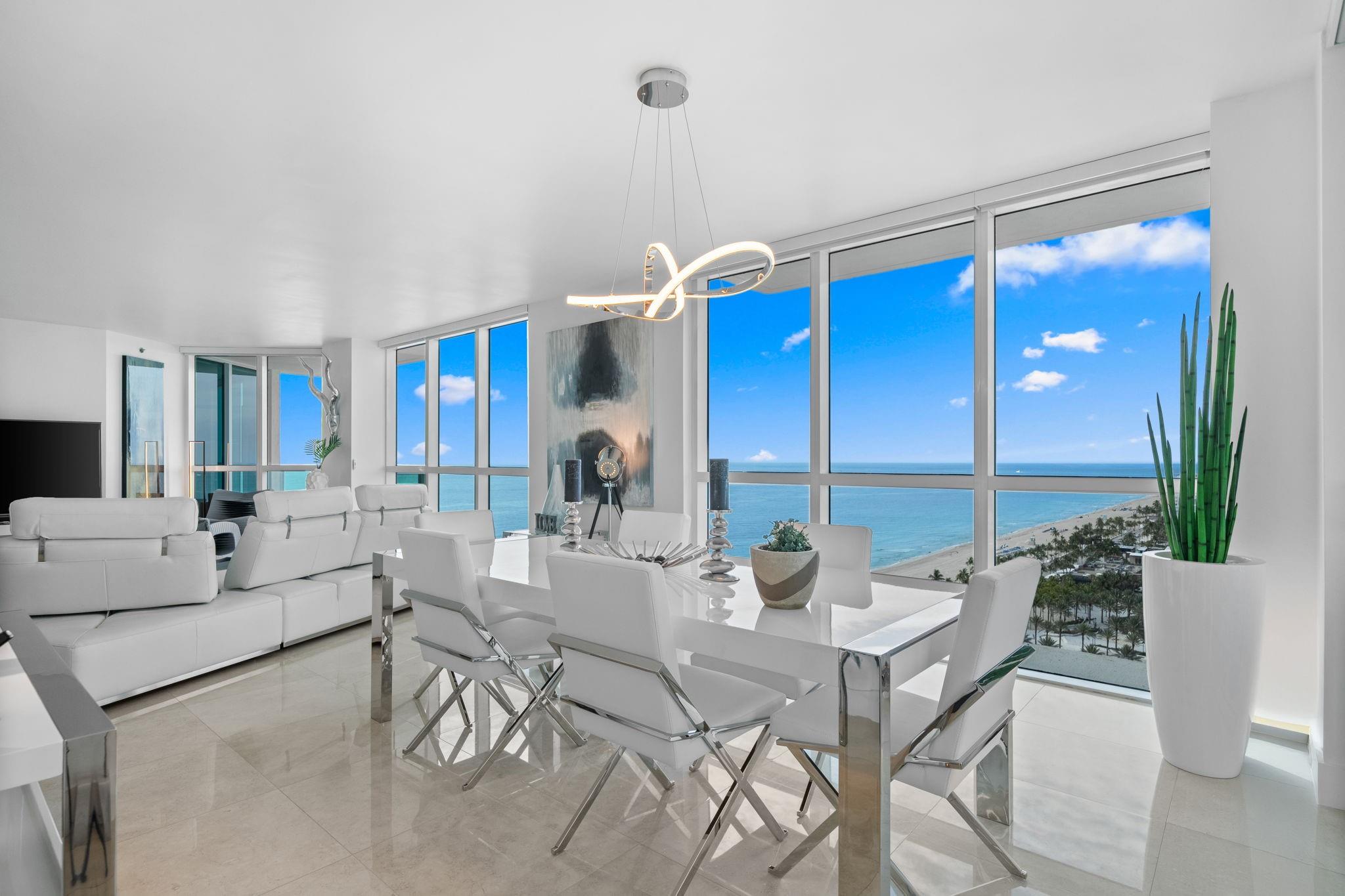 Step into true oceanfront luxury in this bright & spacious 2 Bed/2 Bath home in the sky, offering stunning, wide-open views of the Ocean, City & Intracoastal! Private elevator foyer entry into a modern open layout, surrounded by massive high-impact glass that brings in full ocean and Intracoastal views from every room. This home is filled with natural light & timeless style! Watch the sun rise over the waves and set behind the city skyline—right from your living room! Known as one of the best layouts in the building, this is your chance to own in a top-rated oceanfront property with first-class amenities, 24/7 security, and easy access to Fort Lauderdale’s top beaches, dining, and shopping. Don’t miss out—book your private oceanview showing today and make every day feel like a vacation.