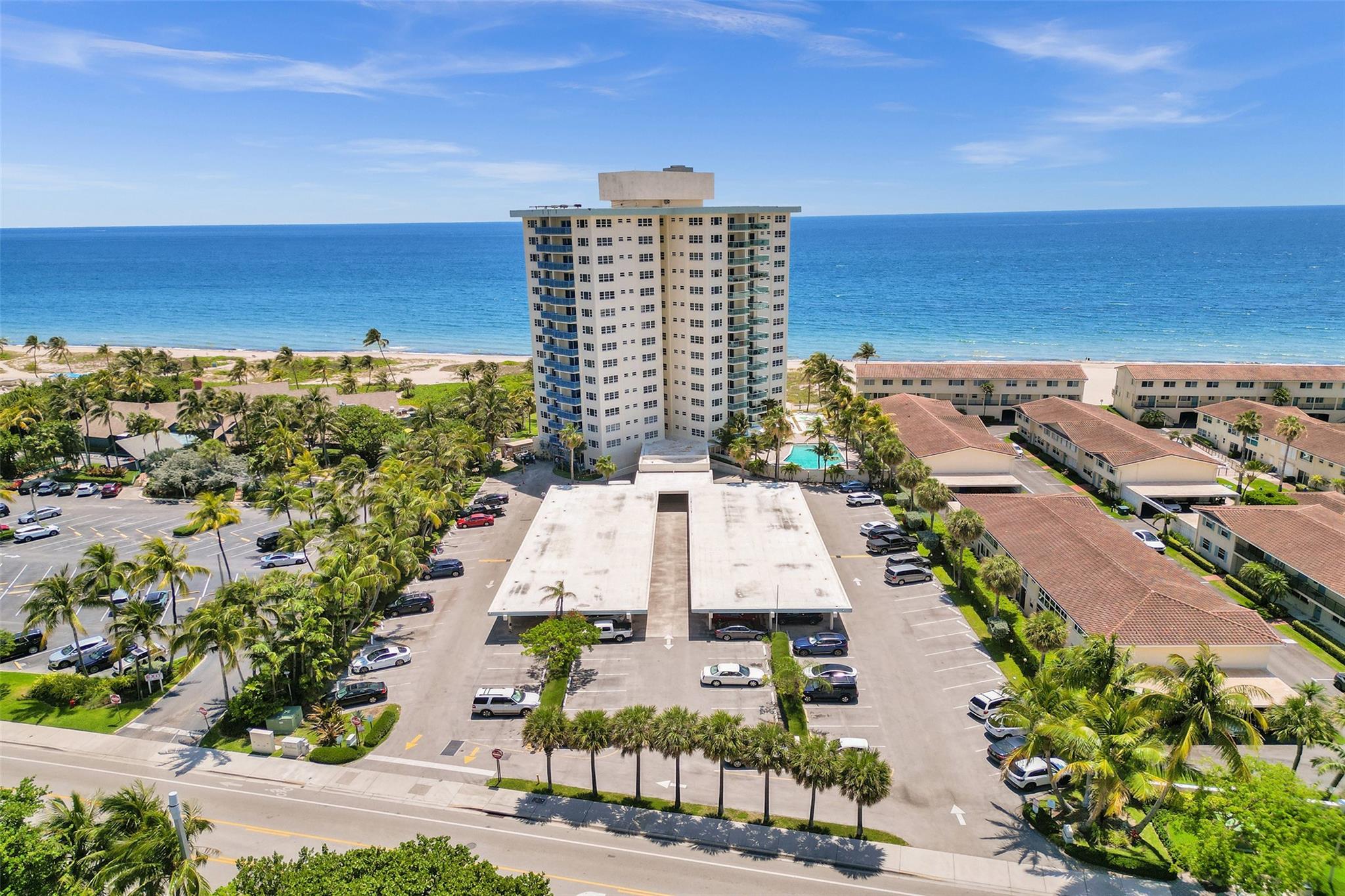 TOTALLY RENOVATED 1 BEDROOM, 1 & 1/2 BATH UNIT LOCATED IN BEAUTIFUL LAUDERDALE BY THE SEA AND DIRECTLY ON THE BEACH. THIS OPEN FLOOR PLAN UNIT HAS A SPACIOUS KITCHEN WITH STAINLESS STEEL APPLIANCES, LARGE ENTERTAINMENT COUNTER, GRANITE COUNTERS AND PLENTY OF STORAGE SPACE. CERAMIC TILE THROUGHOUT, SPACIOUS BEDROOM WITH WALK IN CLOSET, WASHER AND DRYER IN UNIT, IMPACT WINDOWS, BEAUTIFUL SUNSETS FROM BALCONY, LARGE EXTRA STORAGE ON SAME FLOOR AS UNIT, CARPORT PARKING, LEASING ALLOWED 1ST YEAR OF OWNERSHIP, OCEAN ACCESS, POOL AREA WITH EAST AND WEST SUN. LOCATED NEAR PLENTY OF SHOPPING, RESTAURANTS, GOLF, PICKLEBALL. MINUTES TO POMPANO AND FORT LAUDERDALE. ALL ASSESSMENTS PAID BY SELLER!!!! CONCRETE RESTORATION COMPLETED!!!!