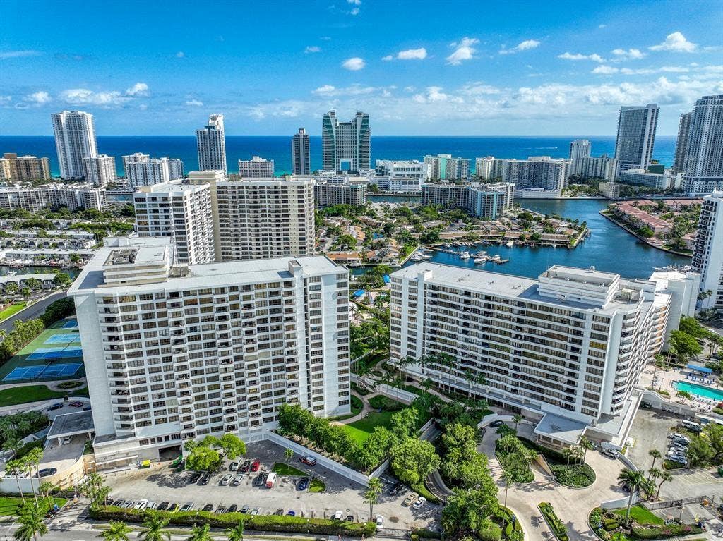Photo of 600 THREE ISLANDS Boulevard #301, Hallandale Beach, FL 33009 (MLS # B26062799)
