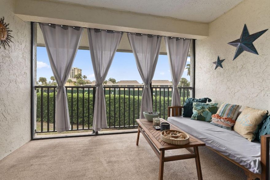 Enjoy the best of Hutchinson Island living in this beautifully updated 1-bedroom condo. Rare 1-week minimum rentals add exceptional value! Renovated in recent years, this Florida condo offers tranquil views of the tennis courts, making it perfect for a beach retreat or as an investment property! Ocean Village is a gated, oceanfront community with private beach access and newly renovated amenities, including pools, golf, tennis, pickleball, fitness center, clubhouse, tiki bar, and on-site dining. Just minutes from boating, fishing, nature trails, oceanfront restaurants, local shops, and downtown Fort Pierce with its weekly Farmer's Market, marina, theater, and waterfront events!