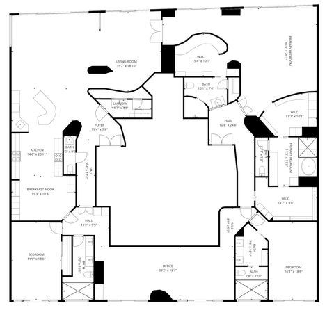 Tiny photo for 1500 S Ocean Boulevard #303/304, Boca Raton, FL 33432 (MLS # R11150507)