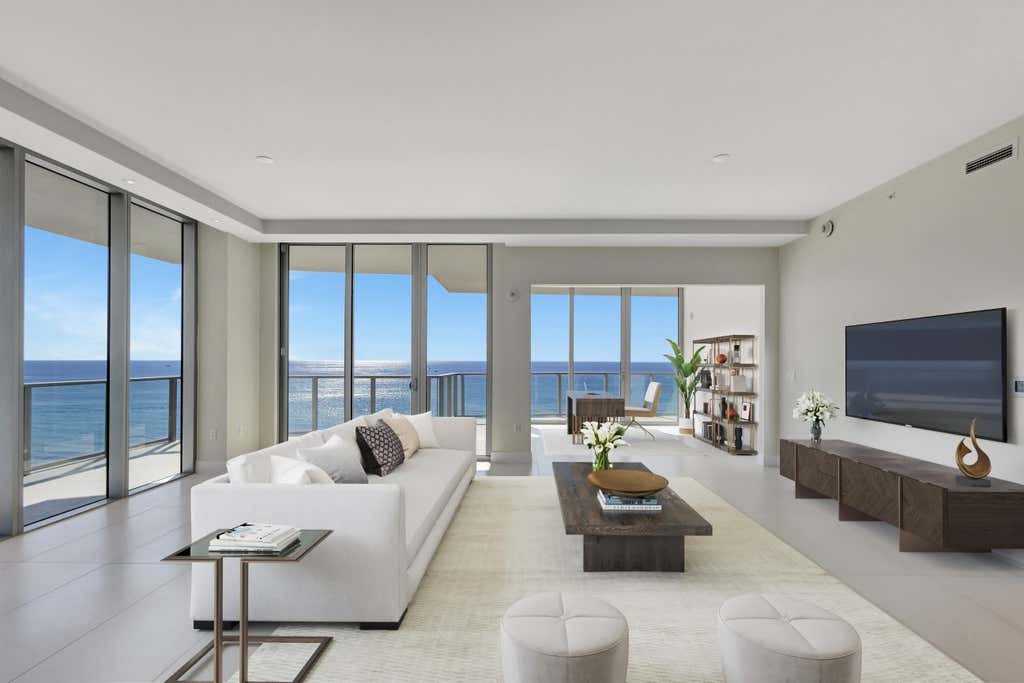 Photo of 3100 N Ocean Drive #H1403, Singer Island, FL 33404 (MLS # R10994415)