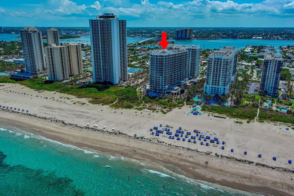 Photo of 3100 N Ocean Drive #H1403, Singer Island, FL 33404 (MLS # R10994415)