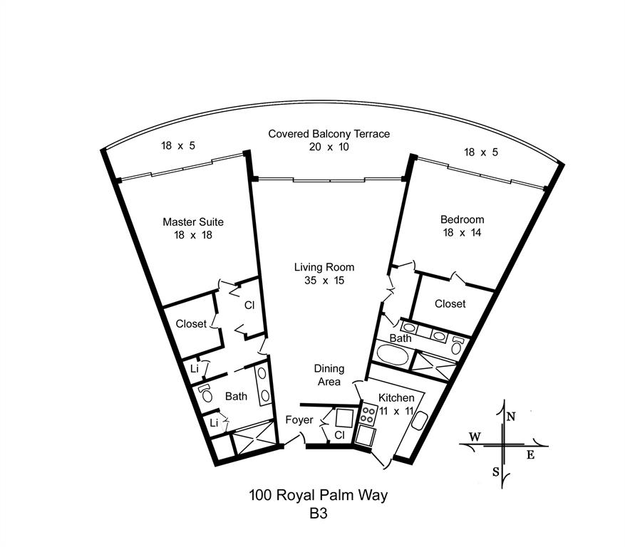 ONE ROYAL PALM WAY CONDO - Residential