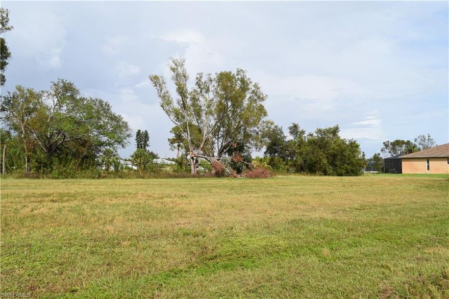 You're going to love this amazing location in NW Cape Coral! This beautiful lot is nestled in a vibrant community, with at least 10 new homes currently being built nearby. It's the perfect spot for homebuyers and investors looking for a prime area. Plus, you'll be just a short distance from Crystal Lake and Park, giving you not just a piece of land but a wonderful opportunity for a fantastic lifestyle!