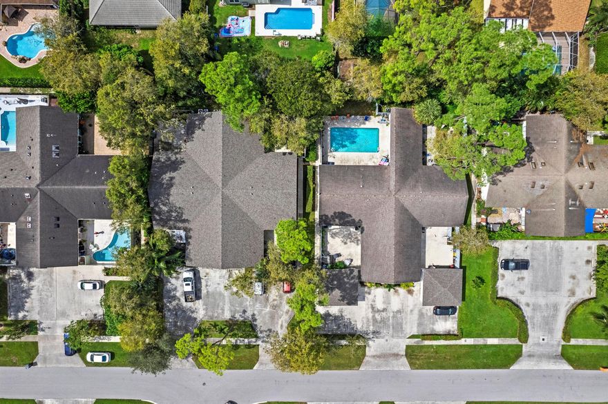 Do not visit property alone do not speak with tenants. Outstanding opportunity to purchase a 4-unit apartment building in Wellington, 4 units per parcel. Featuring 3-bedroom 2 bath with fenced in patio areas for each unit. One unit 1 Bedroom 1 Bath. Seller will only sell all 8 units together for an asking price of 3.4 million 1577 and 1567 Hawthorne. All 8 units have access to a private gated pool. Roof is 2018/2020/all AC's have been done between 1-4 years old. Property is right across the street from the new park, walking distance to shopping, restaurants etc. A+ schools make this property more desirable for renters! Great return on your investment! Rents are below market value! come in and raise the rents as needed! A must see!