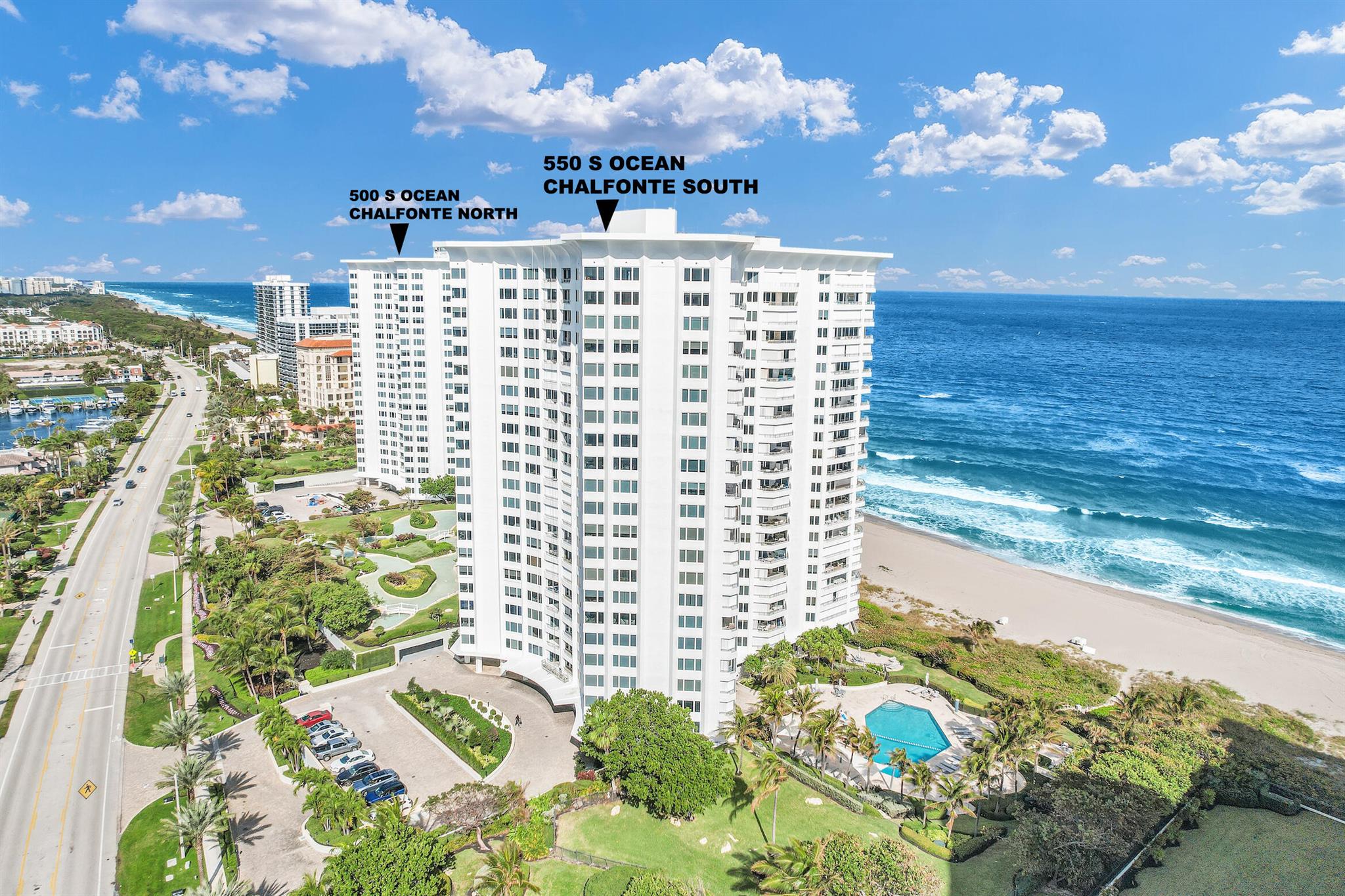 Contemporary 2-bed, 2-bath condo on the 17th floor offers panoramic ocean and intracoastal views from every nook. Flooded with natural light, this spacious unit with expansive terrace was remodeled to offer an open layout that provides the perfect canvas for modern living. Situated in a premier beachfront building that boasts a modernized lobby, exclusive access to pristine sands, a resort-inspired pool area with a rejuvenating hot tub, a state-of-the-art fitness center, and two well-maintained tennis courts. Enjoy peace of mind with round-the-clock manned security and communal barbecues. Conveniently located, it's just a short stroll to the renowned Boca Raton Beach Club and a bustling downtown filled with gourmet restaurants and trendy shops.