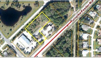 Prime commercial land located on a busy roadway connecting Vero Beach to Fort Pierce.Property had site plan approval for a 10,120 sq ft retail plaza.  Driveway and some parking already in place.  Shared ingress and egress and parking with a very nice Dollar General next door.  See old site plan info under documents tab.   Zoned Commercial Neighborhood for use as Retail Plaza to include food establishments, Offices, Beauty Care Shops or Retail Space. Heavy drive-by traffic leading directly to US1, giving great visibility to all tenants. For additional footprint, the adjoining property is also for sale by the same owner.