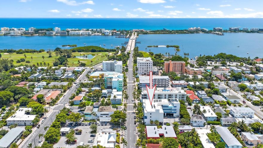 Modern Luxury Condo in the Heart of Lake Worth Beach. Experience boutique coastal living in this rarely available 2-bed/2-bath condo just minutes from the beach & downtown. Built in 2018, this light-filled home offers impact windows, wood-look flooring, 2 en-suite retreats, walk-in closets, spa-inspired bathrooms, a soaking tub, & volume ceilings. The kitchen features sleek cabinetry, quartz countertops, stainless steel appliances, & a breakfast bar. Enjoy an expansive balcony, storage closet & gated parking. The exclusive 14-unit building offers a fob-access lobby, rooftop deck w/ swim spa, BBQ kitchen, & city views. Pet-friendly w/ flexible leasing (4x per year OK). Refined coastal living close to the ocean, golf, tennis, Bryant Park, restaurants, & shops. Step outside to a café, barber shop & gym -- everyday conveniences at your doorstep.

All measurements & information are deemed reliable but not guaranteed. Buyer to independently verify.

Some rooms have been virtually staged.