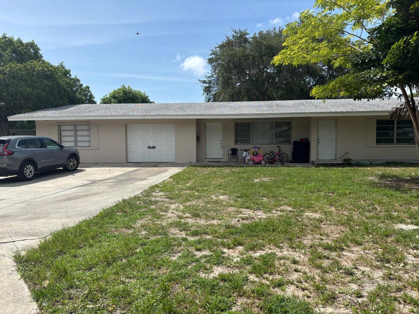 Incredible opportunity in Palm Springs. Currently there is a house on the property producing rental income around $4,000 a month. The main value is the land! City says 6 units are allowed to be built on the lot.