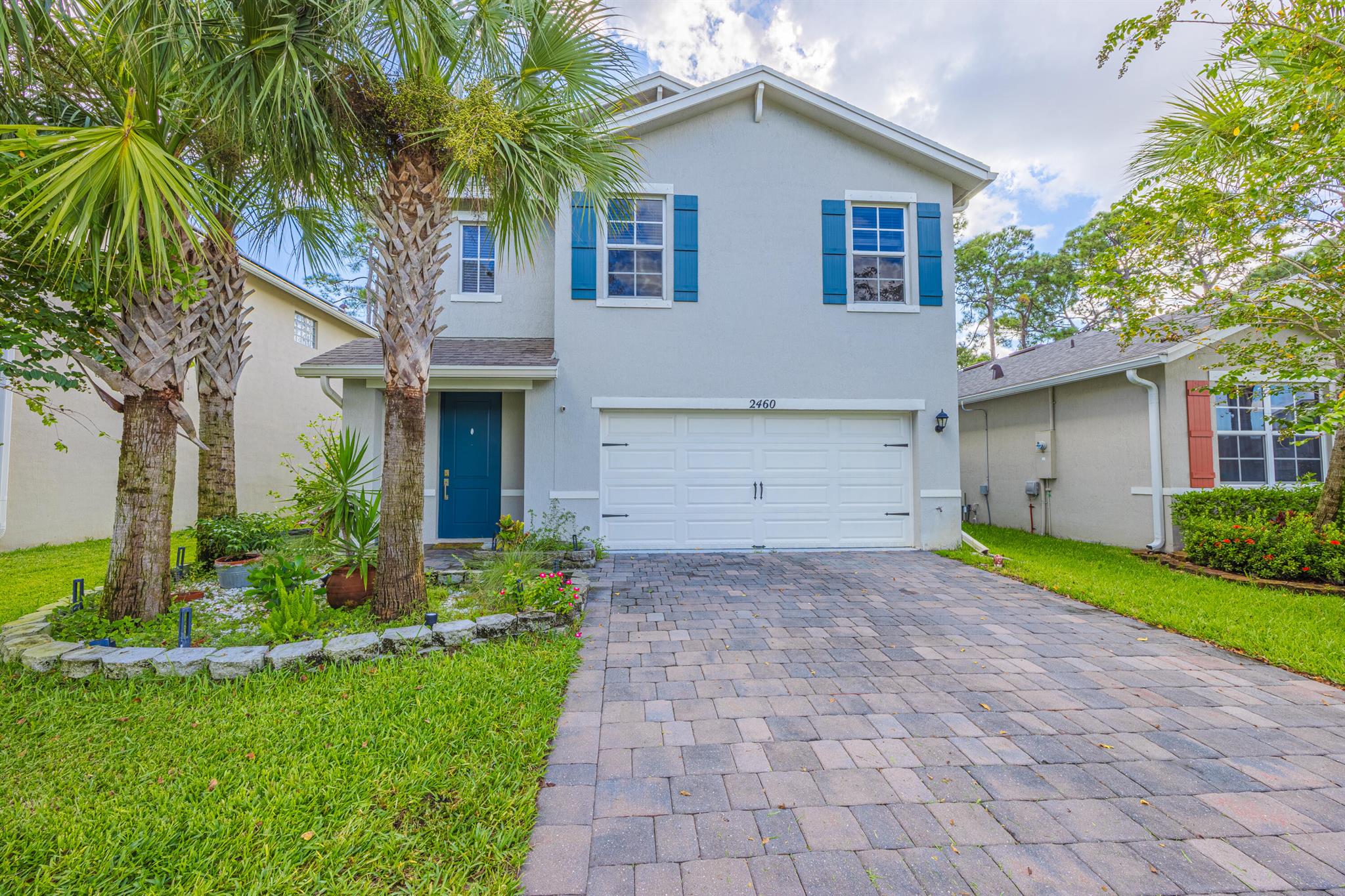 Are you looking a spacious newer construction conveniently located between 95 and the turnpike? This is your home. The home has 5 bedrooms, 3 bathrooms, and a fenced backyard. It is very convenient to have a first floor bedroom and full bathroom. The kitchen is open with a full walk in pantry. The loft area is a perfect office or playroom. The community park is directly across the street.