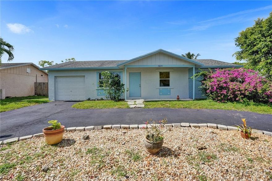 Welcome to this fabulous home ready for a new owner! This 3-bedroom gem offers an open layout, tiled floors, inviting bedrooms, newer kitchen cabinets, spacious living and dining room. Extra den area perfect for an office or play area. Enjoy the outside setting great for entertaining with a peaceful pool, screened patio and fenced backyard. New roof and freshly painted exterior. Excellent location close to shopping areas, schools and parks. A must see!