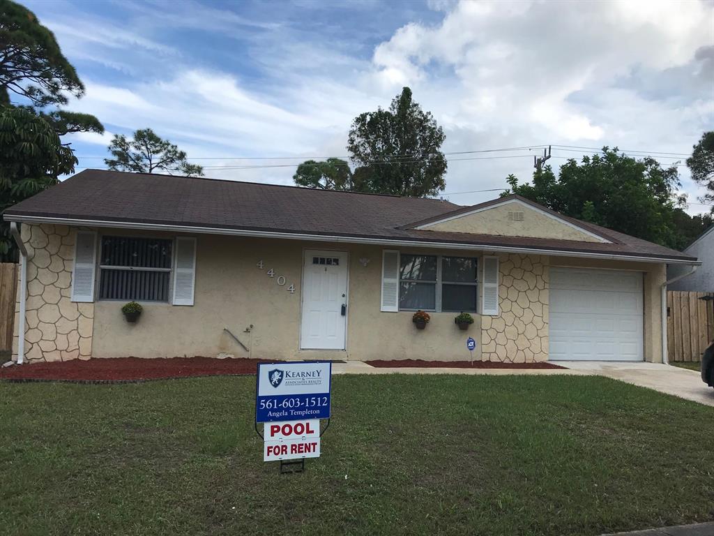 THIS ADORABLE 3/2/1 POOL HOME IS THE NICEST AND CLEANEST ONE ON THE MARKET IN THIS PRICE RANGE! OWNERS HAVE LOVINGLY CARED FOR AND TASTEFULLY UPDATED THIS HOME. ALL NEUTRAL COLORS, SPIC AND SPAN CLEAN, NEWER APPLIANCES MAKE THIS PROPERTY APPEALING TO THE PICKIEST TENANTS. THE SPLIT BEDROOM FLOORPLAN, EAT IN KITCHEN, GAS STOVE AND WATER HEATER AND FULLY FENCED YARD ARE SUPER CONVENIENT. MOTION ACTIVATED EXTERIOR LIGHTS AND ALARM SYSTEM WITH GLASS BREAK SENSOR KEEP YOU AND YOUR BELONGINGS SAFE. FENCED TROPICAL YARD CONTAINS SPARKLING IN GROUND POOL. THIS IS A GREAT SPACE FOR ENTERTAINING! HOME IS LOCATED BEHIND LARGE TREED GREEN SPACE, GREAT FOR KIDS AND PETS. NO HOA, SO COMMERCIAL VEHICLES ARE ALLOWED. POOL MAINTENANCE INCLUDED. TENANT PAYS LAWN. PETS CONSIDERED ON A CASE BY CASE BASIS
