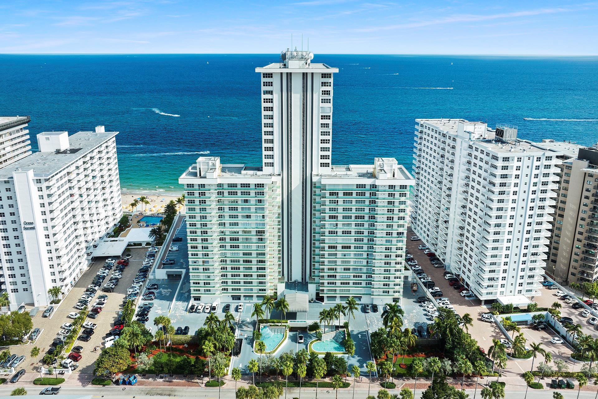 Professional photos coming the week of August 25, 2025. Live the dream in this rare 1st-floor southside unit at Playa Del Mar, offering direct pool and beach access from your private patio—no elevators needed. This 2-bed, 2-bath condo features a split floor plan, tile in living areas, plush carpet in bedrooms, and a playful black-and-white motif that’s easily customizable. Washer and dryer in the unit. Wake to ocean breezes, sip coffee by the waves, and enjoy resort-style amenities: beachfront pool, sundeck, BBQ, 3 fitness centers, ocean lounge, 24/7 security, and garage parking. Located on Fort Lauderdale’s iconic Galt Ocean Mile, this is luxury coastal living at its finest.