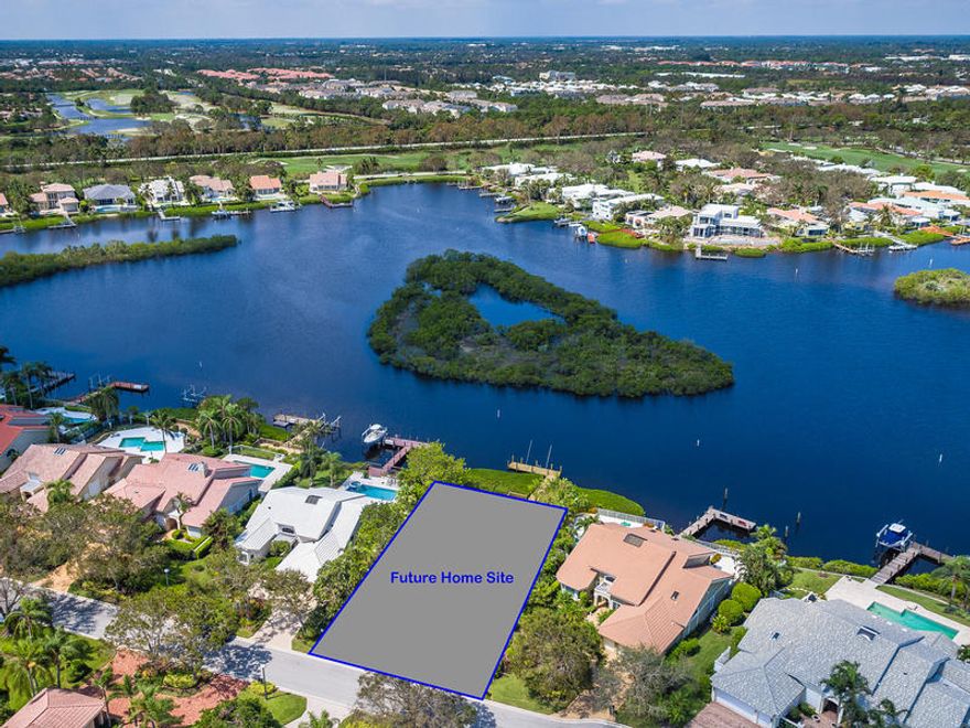ONE OF THE BEST LOCATIONS CLOSE TO CLUB AT THE END OF A CUL DE SAC! THIS NEW CONSTRUCTION HAS IT ALL!! Wide open panoramic water vistas. NEW construction complete NOVEMBER 2018. by premier builder  and designed by leading architect. West Indies estate boasts 5 bedrooms, 6 1/2 baths. Open great room floorplan. MBR Wing w/enormous closets, his/her full baths w/marble and stone slabs. Chefs kitchen w/center island open to great room. Thermador appliances include double ovens, separate fridge/freezer. Elevator. Two Tankless water heaters. Volume Ceilings w/ledgestone wall and FP. Vanishing edge pool/spa w/marble patio. Summer Kitchen. Loads of entertaining loggias. Garage w/lifts for up to 4 cars. Separate golf cart garage. Superb quality and design. Composite dock.