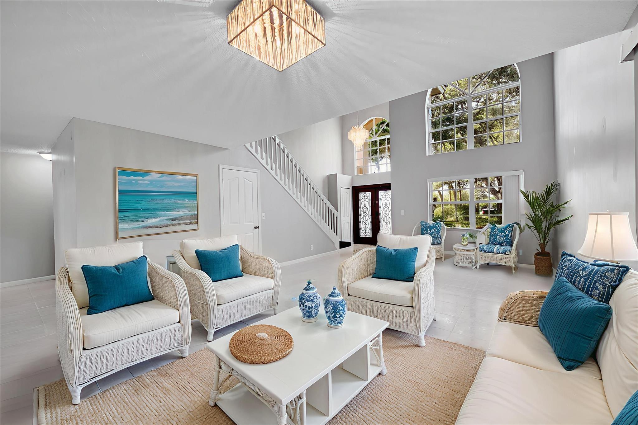 Welcome to a unique opportunity in the highly sought-after Westview Village of Coral Springs, where this exceptional property is available at an attractive price below market value for a quick sale. This is one of the most expansive lots in the neighborhood at 12,000+sq feet, featuring a stunning private backyard complete with a refreshing pool, perfect for both relaxation & entertaining. The home boasts an open concept layout, the primary bedroom is conveniently located on the 1st floor & features a luxurious ensuite bathroom w/generous closet space. Enjoy the added privacy provided by a fully fenced yard, and benefit from the area's top-rated schools, including the highly regarded Stoneman Douglas. Bring your offers, as a property like this is a true gem in the market.