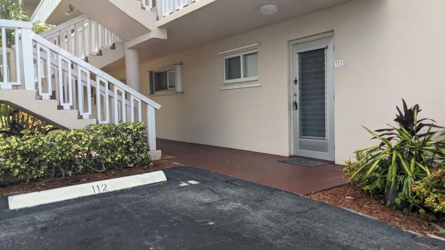 Park in front of your front door! This 55 plus, convertable, 2 bedroom unit is on the first floor and comes fully furnished!  Available for 6 months. Totally updated kitchen and bath and has hurricane windows and/or protection through out. Lake Clarke Gardens has 2 heated pools, huge clubhouse, weight room, arts and crafts, and a courtesy bus to name a few of the great amenities. Quiet if you like or sign up for around the clock activities! $1900 per mo. seasonally.  6 month only.