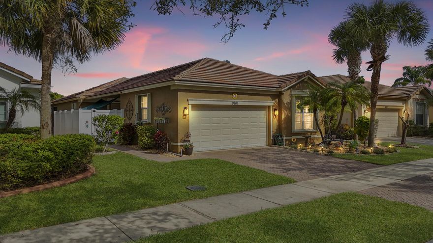 Stunning 3/2 CBS Waterfront Home with Breathtaking Views & Endless Upgrades

This beautifully maintained 3 bedroom, 2 bath CBS waterfront home features upgraded tropical landscaping and the water view you've been waiting for. Move-in ready with upgrades galore including a new AC, new hot water heater, new refrigerator, and accordion hurricane shutters for peace of mind.

Enjoy true Florida living with an enclosed Florida bonus room overlooking the water, plus a screened patio and paver patio—perfect for relaxing and taking in gorgeous sunset views. The home also offers a private, fully fenced courtyard entrance for added privacy and charm.

Interior highlights include updated flooring with no carpet, plantation shutters, and a spacious laundry room with cabinets, deep sink, additional storage, and a second refrigerator. 2021 washer and dryer. 

Located in a desirable guard-gated community featuring a clubhouse, community pool, gym, and sidewalks, all in the heart of Tradition. Ride your golf cart to shopping, dining, and community events. Conveniently located close to I-95.

Schedule your private showing today on this waterfront gem!