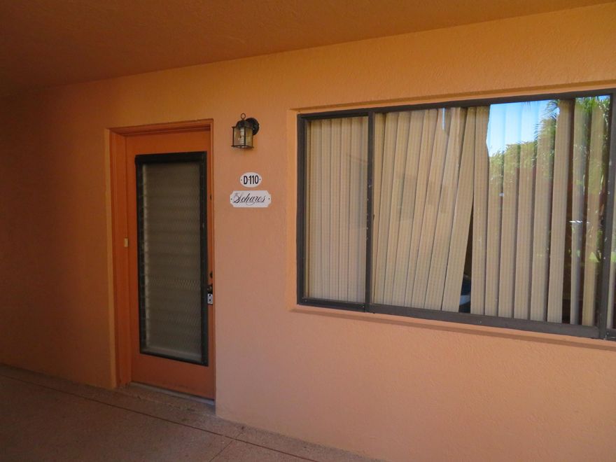 Just completed . New laminate floors and new Kitchen with Granite & all new appliances. Both bathrooms remodeled as well.Freshly painted. Fantastic view of the lake from the enclosed patio. Only a short walk across the street to the Beautiful Club house.  Clean and ready to move in.