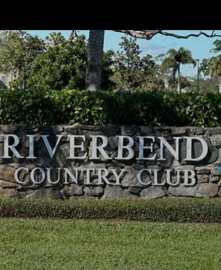 Prime location in Riverbend.  Very rare Corner End unit, No units above or below. Ground floor entry .Newer HVAC  & Water Heater. Roof 2024. Walking distance to the Tom Fazio designed Golf course. Or you can enjoy the heated pools, the club house, tennis and pickle ball courts and other amenities. This property provides the buyer the opportunity to customize the home and create a home to match their vision of what they want it to be. The large balcony off of the primary suite allows you to enjoy viewing the Loxahatchee  River  known for its scenery and wildlife. Enjoy watching the boats as they go by and the water skiers too, So much to enjoy