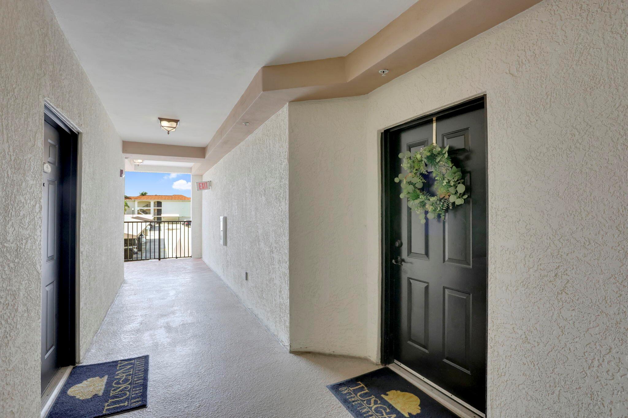 Condo home in beautiful Tuscany on the Intracoastal. 2 large bedrooms, 2 baths, spacious living area with large balcony. Master ensuite bath completely renovated. Amenities include tennis, beautiful clubhouse with half court basketball, state of the art gym, bar, billiards, kitchen, very congenial and social pool area on the Intracoastal. Covered parking for one car and ample guest spots. Located close to tons of restaurants and shopping. Close to the interstate. 2 pets to 30 lbs each. Rent right away.