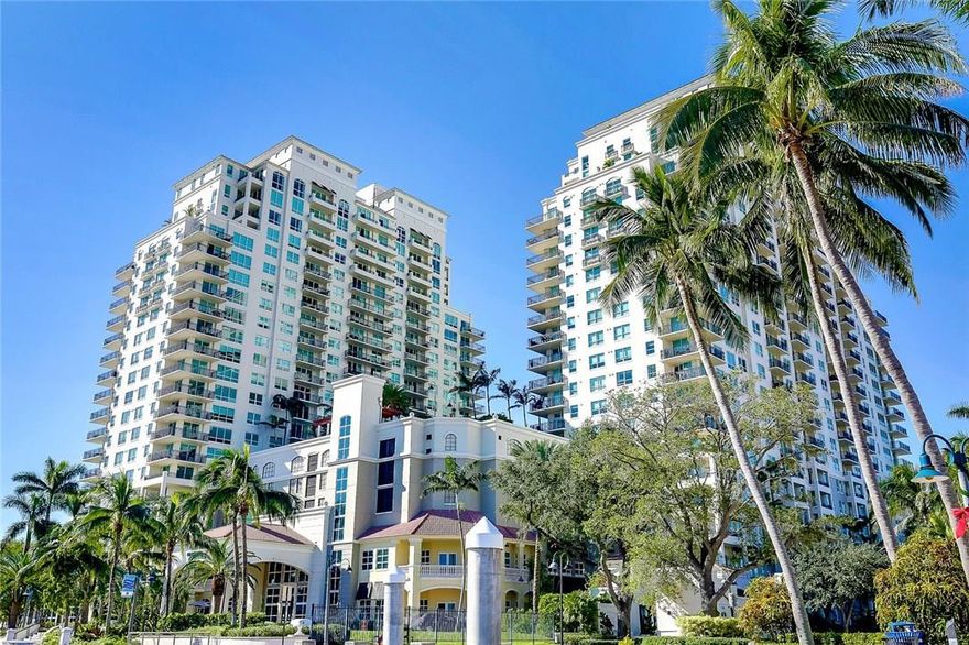 Remodeled three bedroom, two bath residence in The Symphony. Polished floors, 10ft ceilings, and two private terraces with views of downtown Fort Lauderdale, the ocean, the New River, and the distant Miami skyline. Open living area with spacious eat-in kitchen and dedicated dining area. South exposure brings all-day natural light into the unit! Modern updated master bathroom with walk-in shower, European style floating dual sink vanity, and separate makeup/styling vanity. Amenities at The Symphony include a gated entry, 24/7 lobby attendant, club room, gym, spa, pool, gated entry, secured garage and more!