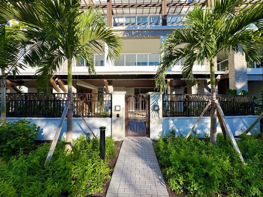 Brand New, Move-In Ready Villa Residence, This stunning 2-bedroom + Den at ALINA offers  2193 SF of luxury living with soaring 11' ceilings and an expansive 1500 SF covered terrace.  ALINA Residences is an award-winning community with 24-hour lobby staff, valet, gated security, and world-class amenities including a 75' lap pool, spa, gym with golf simulator, yoga & Pilates rooms, and more.