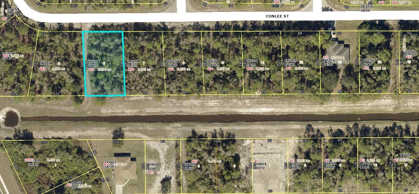 Build a brand new home on this oversized .29 acre canal front homesite.