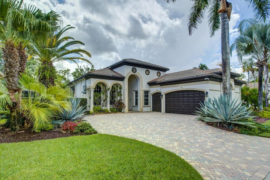 Come see this fabulous one story pool home on an oversized lot in prestigious Mizner's Preserve, a boutique, gated, non-mandatory membership community. This beautifully landscaped home is in immaculate condition. Features include tile floors, built-in custom office/den, upgraded kitchen & baths, all natural gas community, new engineered wood floors in all bedrooms, large living room & dining room with a gourmet kitchen w/gas stove, granite counters, 42'' cabinets and large family room that opens to a screened in pool w/heated spa. The home has accordion hurricane shutters and panels, two newer A/C's, hot water heater and pool pump. Walking distance to House of Worship and many attractions in Delray/Boca Raton. T The boutique neighborhood features a new clubhouse renovated in 2019 with a resort style swimming pool, 24/7 manned gate, fitness center, basketball, tennis and pickleball courts, playground, dog park and a club room with a catering kitchen.