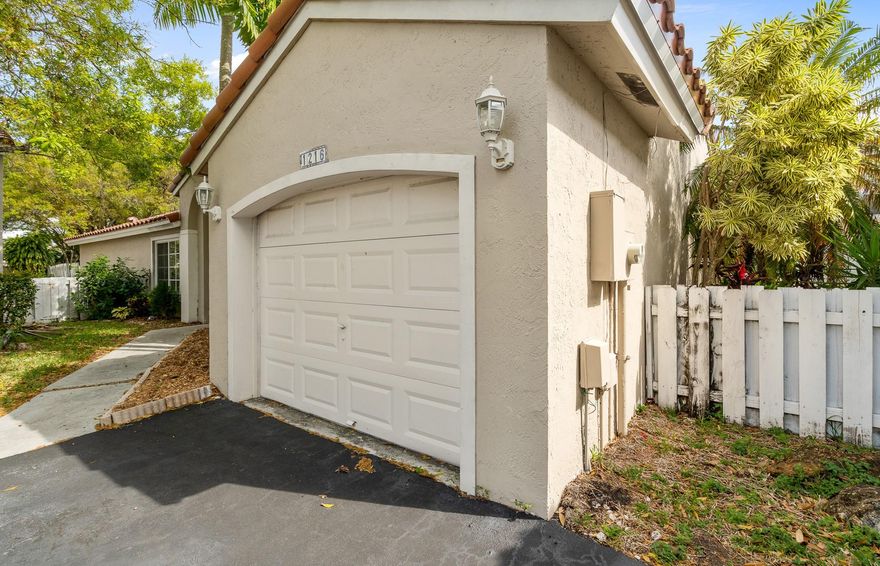 Amazing quiet 3/2 home on a cul-de-sac. Home features BRAND-NEW 20+YEARS TILE ROOF, NEW IMPACT WINDOWS & DOORS, tankless water-heater, & disposal. Modern open kitchen w/Island, wood cabinets, quartz counter, walking closet, newer SS Appliances, washer/dryer, wine/soda fridge, A/C, PVC flooring, pavers in a private fenced backyard & one car garage. Located in desirable & quaint Sawgrass Mills community across from Sawgrass Mall. Sawgrass Mall is well-known for exquisite dinning, shopping & entertainment. Next to Flamingo Park offering great amenities like Bike Station, Soccer, Softball, Splash Pad, playground, T-ball, Tennis, Walking/running Path outdoor gym. Yard has plenty of space for entertaining & Two Community pools & plenty of guess parking. Near I-75/I-595, Turnpike & Sawgrass Expy.