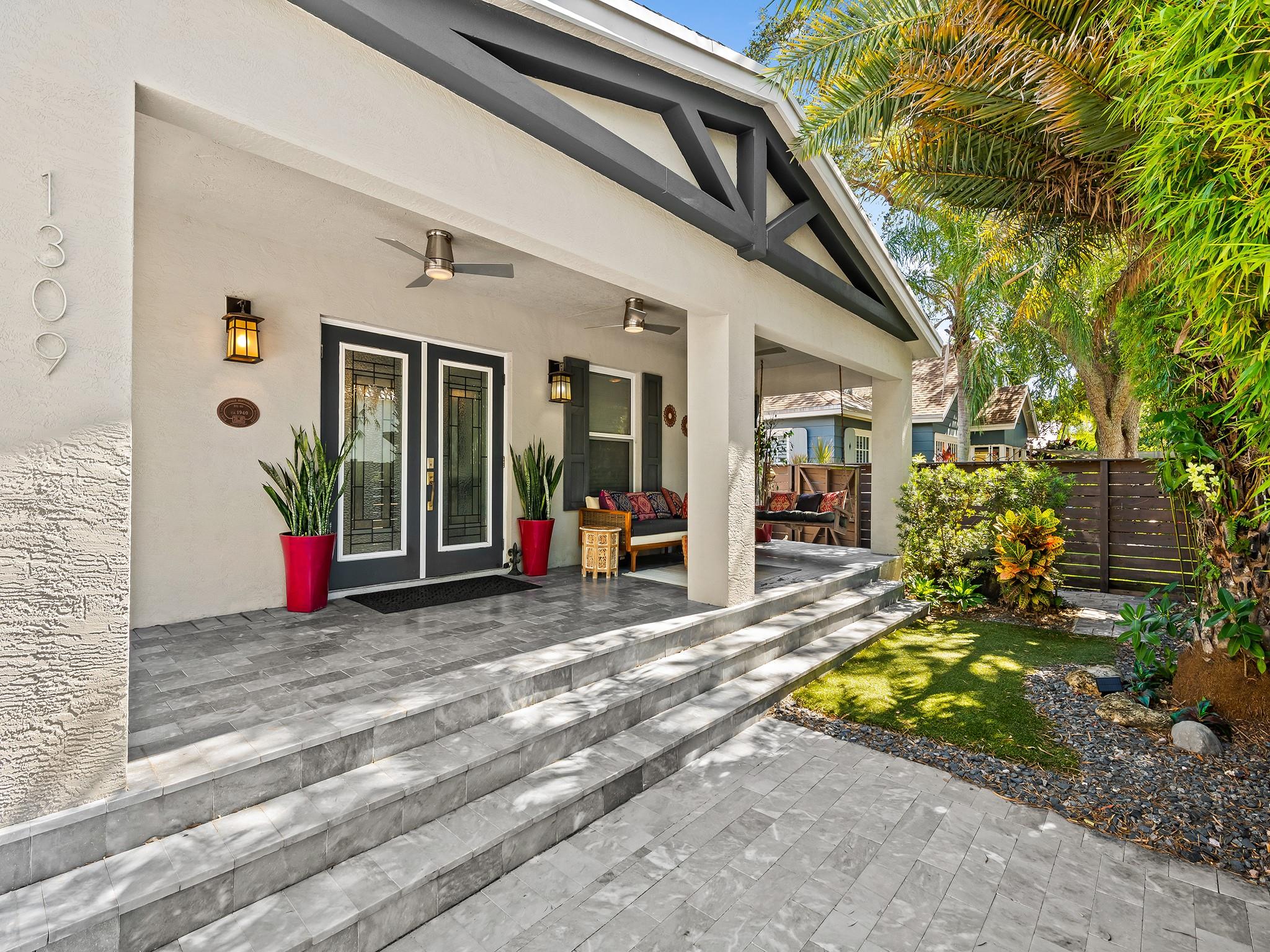 Located in sought after Victoria Park this 3BR/4BA Pool Home is designed for an easy indoor/outdoor lifestyle. Updated features include, kitchen, bonus room for office or large pantry, marble floors, impact windows/doors, 9ft ceilings, fireplace, LED lighting & lush landscaping. Primary suite opens to cabana style bath and pool. Newer roof. Walk to Las Olas or bike to the beach then retreat to your private heated pool, spa or 1200 SF rooftop deck with spectacular city views. Convenient access to all major travel corridors. Priced to Sell!