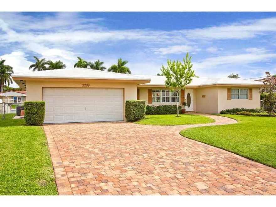 This nautical charmer will sweep you away.   Private pool and lots of dock space.  Bring your cloths or buy unfurnished.   Close to everything from golf, tennis, shopping, dining and so much more.   Put your personal print on it with some upgrades and mak e it your oyster.   Dine just outside the kitchen and watch the fish jump.   Fantastic fishing from the dock or just sit back and watch the palms sway.  The photos speak for themselves.  No fixed bridges and two kayaks to get you started.