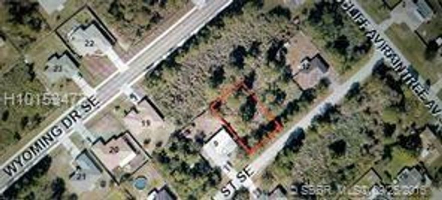 An ideal dream home site in Palm Bay with option to purchases adjoining lot with similar size.